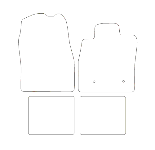 Oscuranti termici per Toyota Alphard 02-08 Set anteriore camper